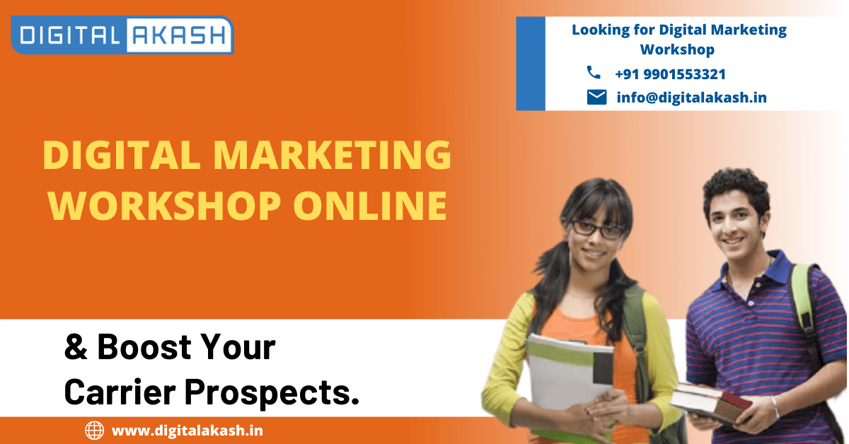Online Digital Marketing Workshop for Beginners