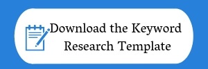 Keyword Research template