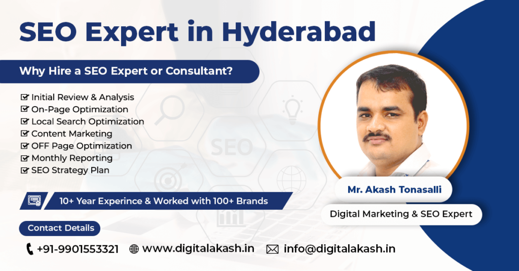 SEO Expert in Hyderabad