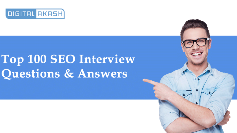 Top 100 SEO Interview Questions and Answers